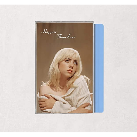BILLIE EILISH - HAPPIER THAN EVER (2021 – MUSICASSETTA BLU)