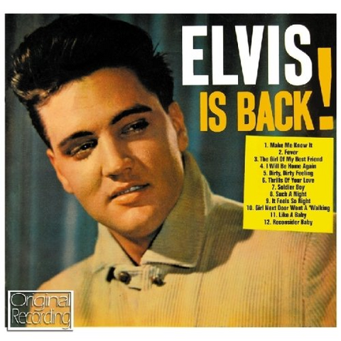 ELVIS PRESLEY - ELVIS IS BACK (REM11 – 1960)