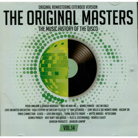 THE ORIGINAL MASTERS - THE MUSIC HISTORY OF THE DISCO: vol.14 (2017)