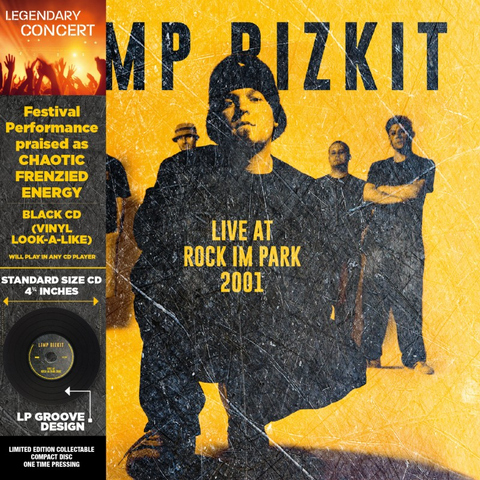 LIMP BIZKIT - ROCK IN THE PARK 2001 (LIMITED BLACK)