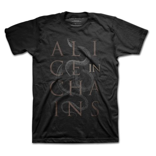 ALICE IN CHAINS - SNAKE - Black - Unisex - (M) - T-Shirt