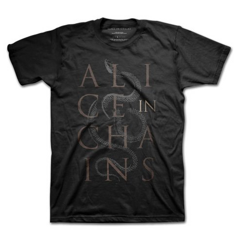 ALICE IN CHAINS - SNAKE - Unisex - (L) - T-Shirt