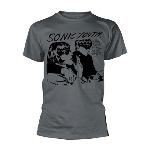 SONIC YOUTH - GOO ALBUM COVER – NERO – UNISEX – L