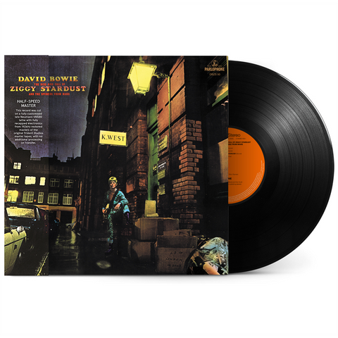 DAVID BOWIE - THE RISE AND FALL OF ZIGGY STARDUST (LP - 50th ann | half speed master | rem22 - 1972))