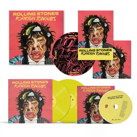 THE ROLLING STONES - FOREIGN TONGUES (2LP+BLURAY - LTD ED BOXSET - 2026)