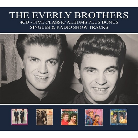 EVERLY BROTHERS - FIVE CLASSIC ALBUMS (4cd)