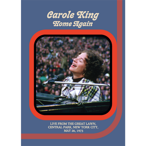 CAROLE KING - HOME AGAIN: live from the great lawn, central park, new york (2023 - dvd)