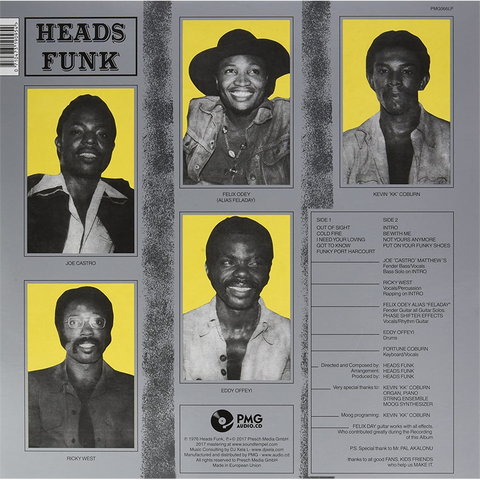 HEADS FUNK BAND - COLD FIRE (LP - rem17 - 1976)