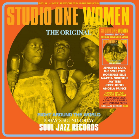 SOUL JAZZ RECORDS PRESENTS: - STUDIO ONE WOMEN (2LP - yellow reissue - 2022)