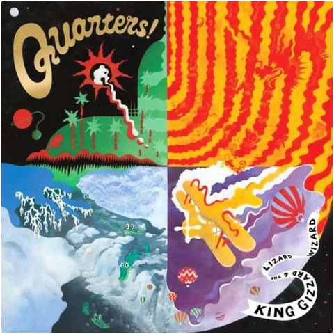 KING GIZZARD AND THE LIZARD WIZARD - QUARTERS (LP – new ed | rem22 – 2015)