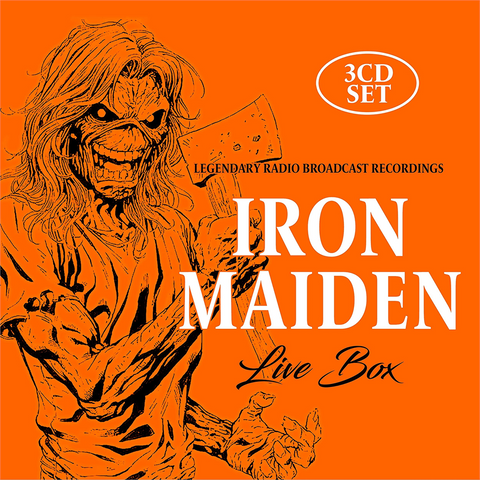 IRON MAIDEN - LIVE BOX: legendary broadcasts (3cd)