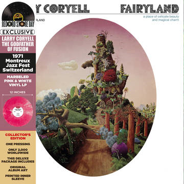 LARRY CORYELL - FAIRYLAND (LP - bianco&rosa | live | RSD'22 - 1971)