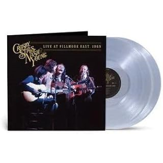 CROSBY STILLS NASH & YOUNG - LIVE AT FILLMORE EAST, 1969 (2LP - CLEAR | LTD ED - 2024)