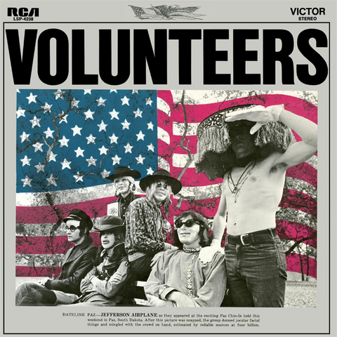 JEFFERSOIN AIRPLANE - VOLUNTEERS (LP - BLUE | REM26 - 1969)