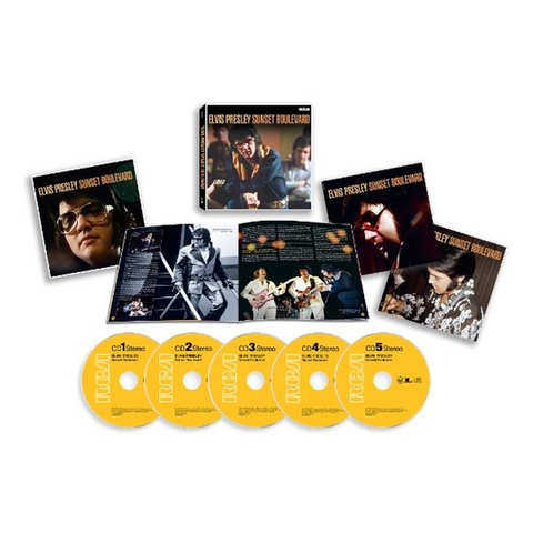 ELVIS PRESLEY - SUNSET BOULEVARD (2025 - 5CD)