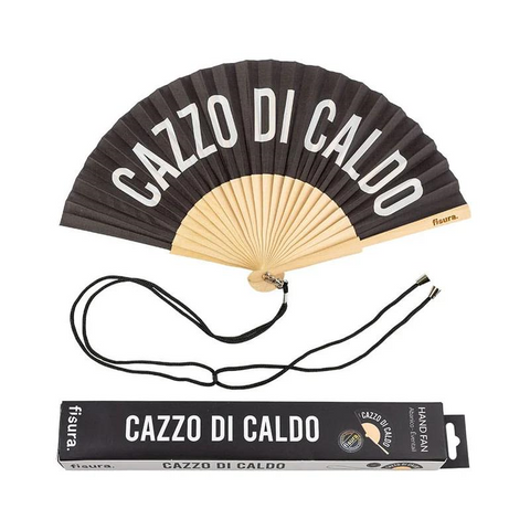 VENTAGLIO - CAZZO DI CALDO - NERO