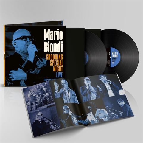 MARIO BIONDI - CROONING SPECIAL NIGHT LIVE: TEATRO ANTICO DI TAORMINA 2024 (2LP - 2025)