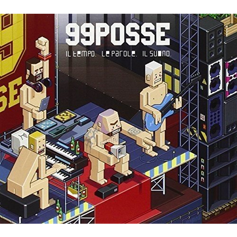 99 POSSE - IL TEMPO, LE PAROLE, IL SUONO (LP)