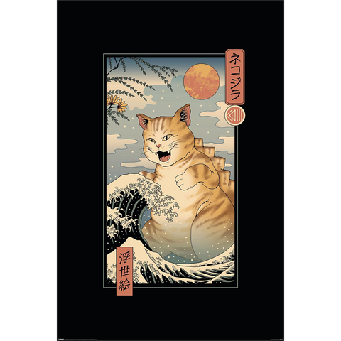 VINCENT TRINIDAD - CATZILLA - 917 - POSTER