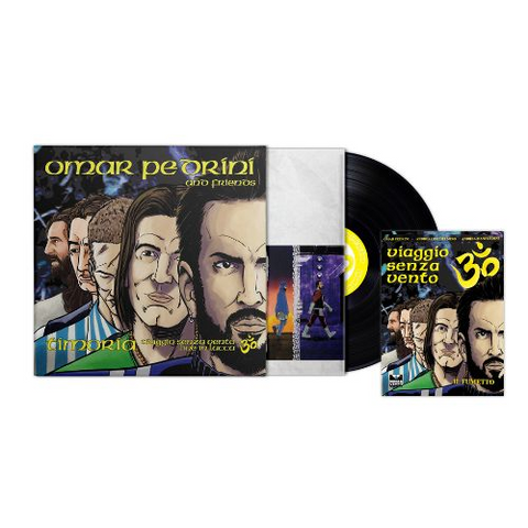 OMAR PEDRINI - VIAGGIO SENZA VENTO: LIVE IN LUCCA (LP + FUMETTO - 2025)