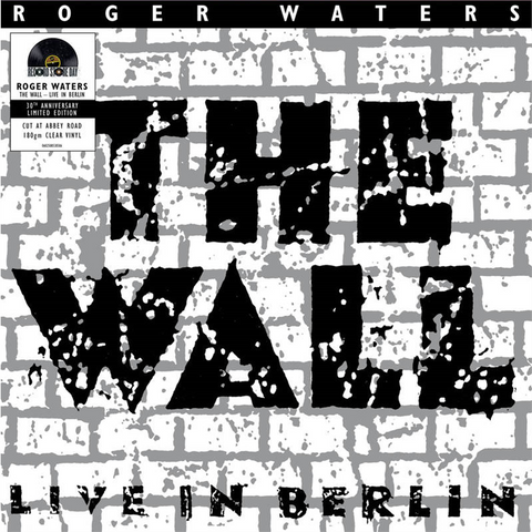 ROGER WATERS - THE WALL LIVE (2LP - clear vinyl - RSD'20)