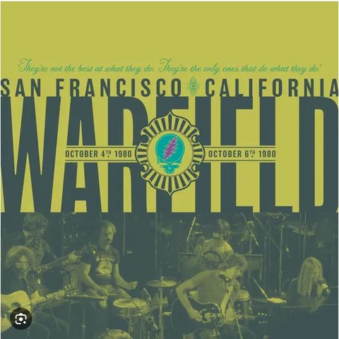 GRATEFUL DEAD - THE WARFIELD, SAN FRANCISCO, CA OCT 4 & 6, 1980 (BLACKFRIDAY25 - 2CD)