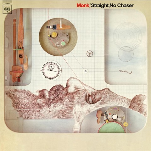THELONIOUS MONK - STRAIGHT NO CHASER (LP - CLEAR | REM25 - 1967)