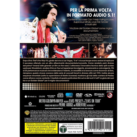 ELVIS PRESLEY - ELVIS ON TOUR (dvd - 2010)