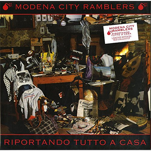 MODENA CITY RAMBLERS - RIPORTANDO TUTTO A CASA (LP - rosso - 1994)