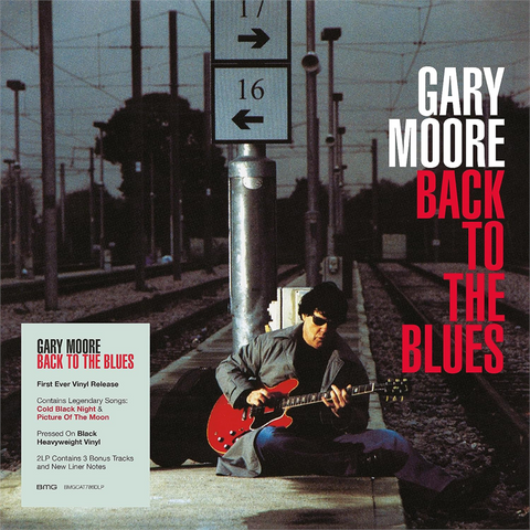 GARY MOORE - BACK TO THE BLUES (2LP - REM23 - 2001)