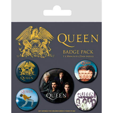 QUEEN - CLASSIC - spille / badge pack