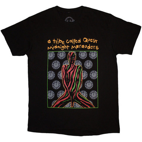A TRIBE CALLED QUEST - MIDNIGHT MARAUDERS - NERO - (XL) - TSHIRT