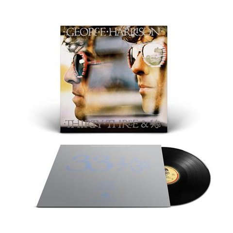 GEORGE HARRISON - THIRTY THREE & 1/3 (LP - REM25 - 1976)