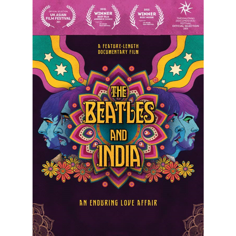 THE BEATLES - THE BEATLES AND INDIA (2021 - dvd)