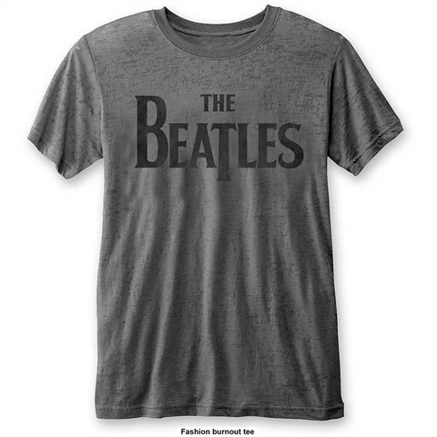 THE BEATLES - LOGO DROP T - T-Shirt