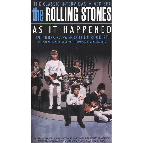 ROLLING STONES - AS IT HAPPENED (4cd)