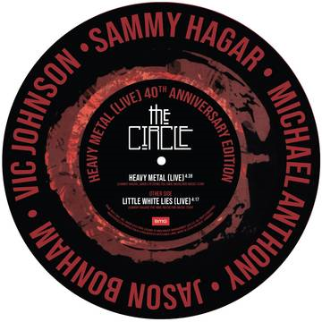 SAMMY HAGAR & THE CIRCLE - HEAVY METAL / little white lies (12’’ - RSD'21)