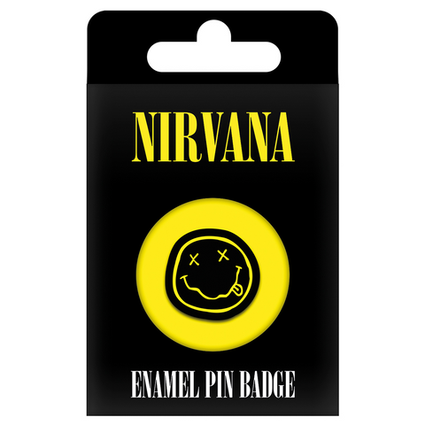 NIRVANA - SMILEY - SPILLA SMALTATA