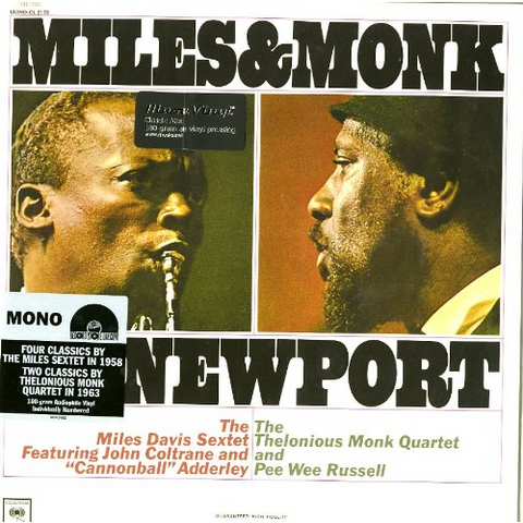 MILES DAVIS & THEOLONIOUS MONK - MILES & MONK AT NEWPORT (LP - RecordStoreDay2013)
