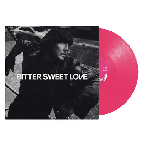 JAMES ARTHUR - BITTER SWEET LOVE (LP - rosa | poster - 2024)