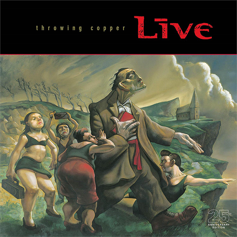 LIVE - THROWING COPPER (LP - 25TH ANN - 1995)