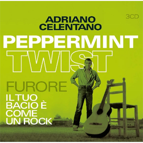 ADRIANO CELENTANO - PEPPERMINT TWIST / FURORE / IL TUO BACIO E' COME UN ROCK (3cd)