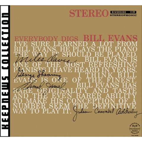 BILL EVANS TRIO - EVERYBODY DIGS BILL EVANS (1959)