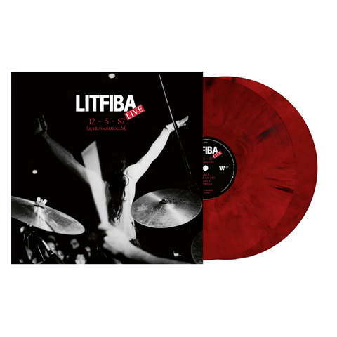 LITFIBA - 12/5/87 APRITE I VOSTRI OCCHI (2LP - COLORATO | INDIE ONLY | RE26 - 1987)