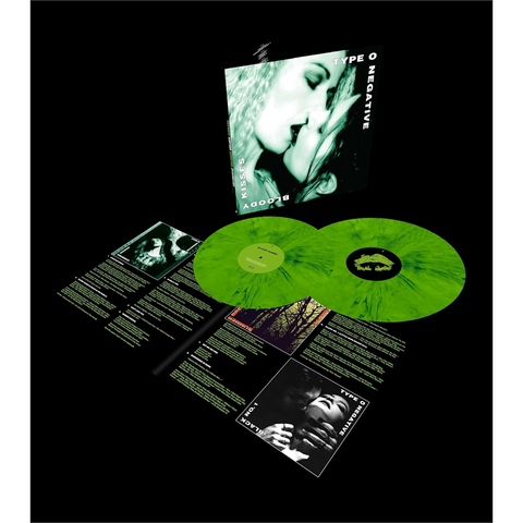 TYPE O NEGATIVE - BLOODY KISSES: suspended in dusk (2LP - 30th ann | clrd | rem24 - 1993)