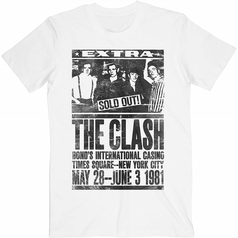 THE CLASH - BOND'S 1981 - T-Shirt