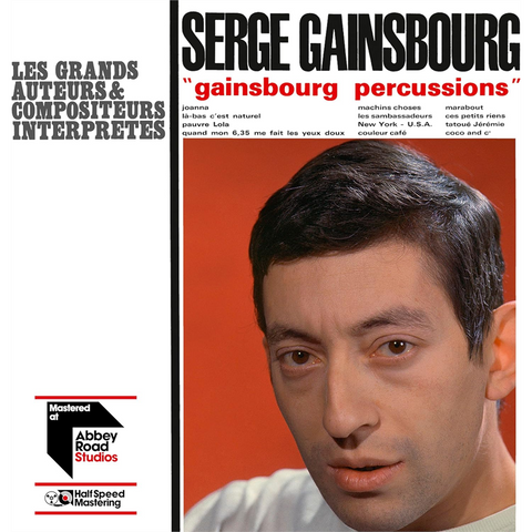 SERGE GAINSBOURG - PERCUSSIONS (LP- HALF SPEED MASTER | REM25