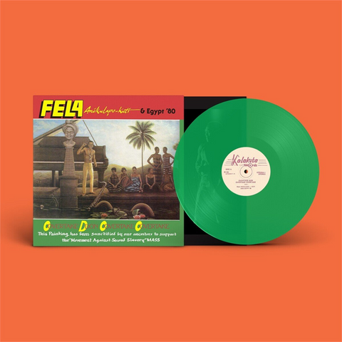 FELA KUTI - O.D.O.O. [OVERTAKE DON OVERTAKE OVERTAKE] (LP  CLEAR GREEN | REM24  1989)