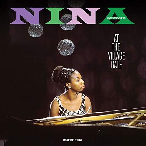 NINA SIMONE - AT THE VILLAGE GATE (LP - purple ltd - 1962)