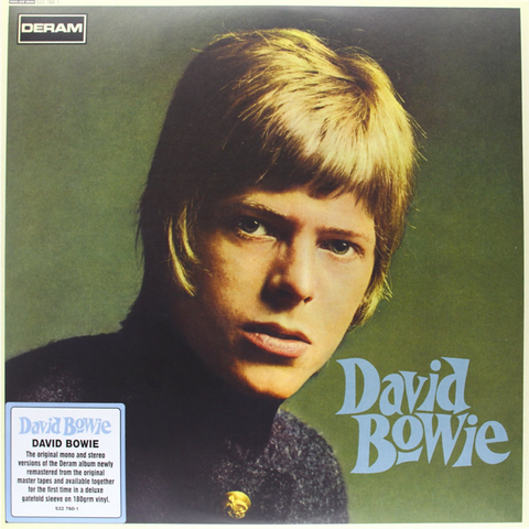 DAVID BOWIE - DAVID BOWIE (2LP - deram - 1967)